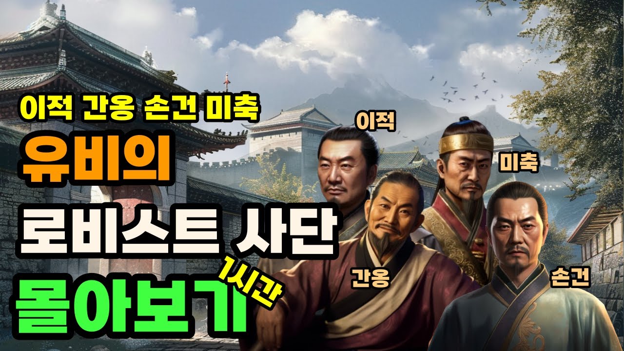 유비의 로비스트들: 이적 간옹 손건 미축 몰아보기