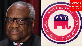 'I Still Don't Understand': Clarence Thomas Asks Attorney If Party Payments Are Protected Speech