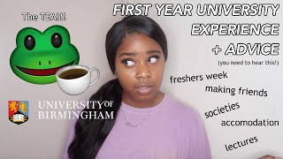 So you're coming to the University of Birmingham? | FIRST YEAR UNIVERSITY EXPERIENCE + ADVICE!