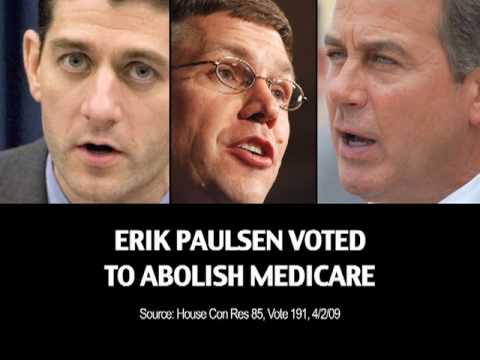 DNC TV Ad: "Erik Paulsen Wants to End Medicare"