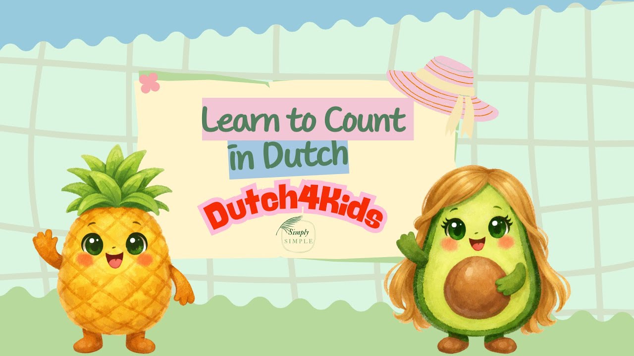 Count In Dutch Learn to Count in Dutch | 0–10 🚀- Dutch4Kids - YouTube