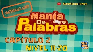 Manía de Palabras - Capítulo 2 / Nivel 11-20 ¡Última Versión! screenshot 4