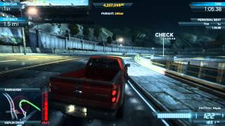 NFS Most Wanted 2012 Fully Modded Pro Ford F 150 SVT Raptor Off road tires Most 