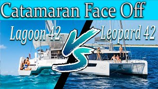 Catamaran sailing comparison Lagoon catamarans or leopard catamarans