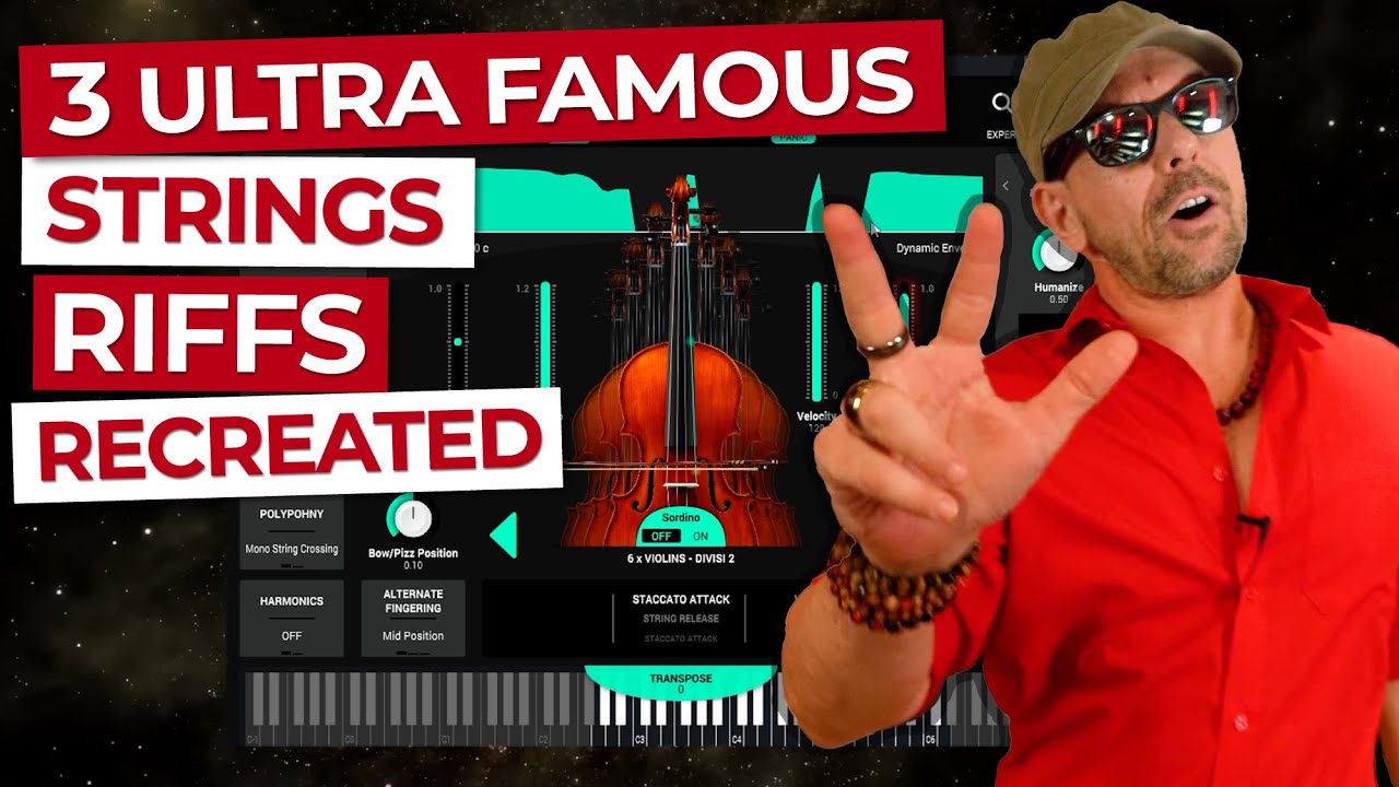 Recreated | 3 Ultra Famous String Riffs - YouTube