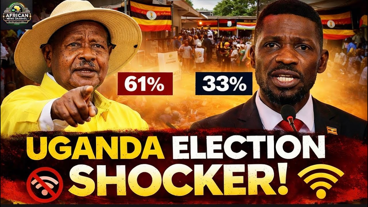 Breaking: Museveni Takes Early Lead With 61% as Bobi Wine Raises Concerns | Uganda Reacts