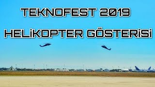 Jandarma Teşkilatı Helikopter Gösterisi Teknofest 2019 İstanbul
