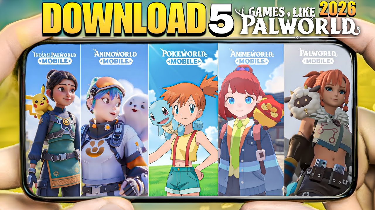PALWORLD MOBILE 😍 LIKE 5 GAMES DOWNLOAD (2026)🔥 | REQUIREMENTS & EVERYTHING YOU NEED TO KNOW!