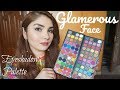 Glamorous face eyeshadow palette review