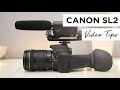 Canon SL2 (200D) Tutorial - Best Settings For High Quality Video