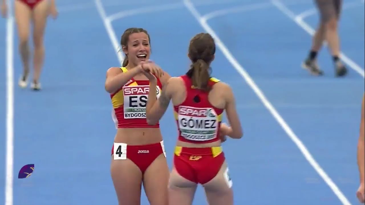 Spain have won the women's 4x100m relay European Athletics U23