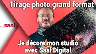 Je décore mon studio avec les tableaux photo Saal Digital - Test avis review de tirages grand format