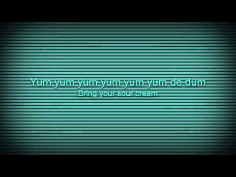 Raining tacos by Party Gripp lyrics video