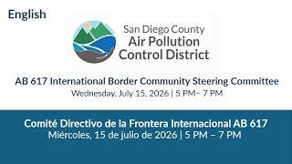 English – 07.15.2026 International Border Steering Committee-Comité Directivo AB617