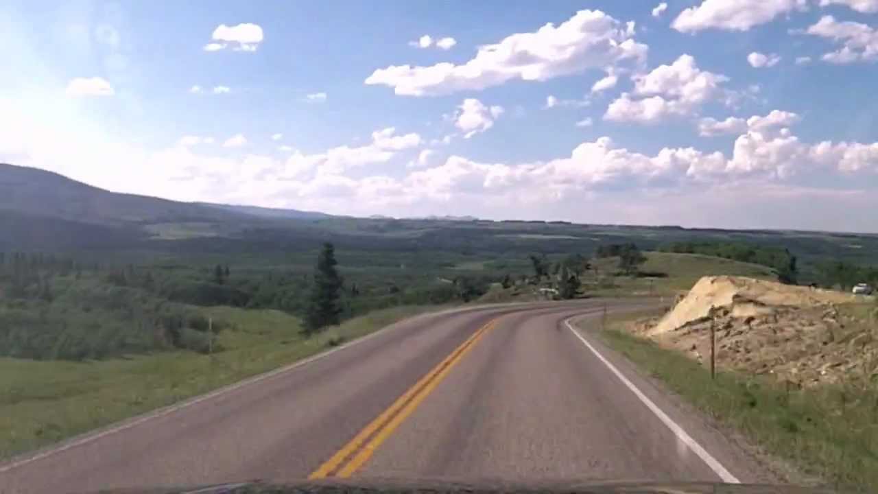 Drivelapse Browning, MT to Glacier National Park YouTube