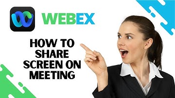 how to Share Screen in Webex Meeeting (FULL GUIDE)