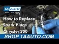 How to Replace Spark Plugs 05-08 Chrysler 300