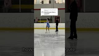 how to get a figure skating coach!⛸️✨ #figureskating #figureskater #iceskater #iceskating #coaching