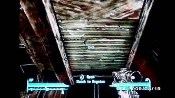 Fallout 3: secret hatch to megaton crowsnest