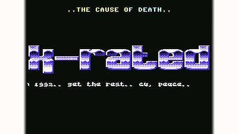 X-Rated (XR) Intro 08 ! Commodore 64 (C64)