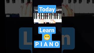 TODAY! Learn PIANO!?✅