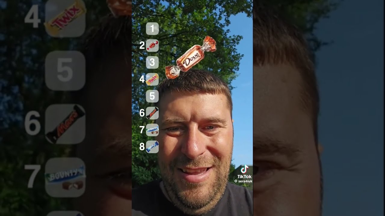 Guy Naming Top Chocolates Funny Shortvideo Shorts Fyp 