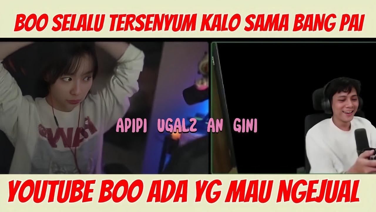 BOO SELALU BAHAGIA KALO SAMA PAI? #livestream 