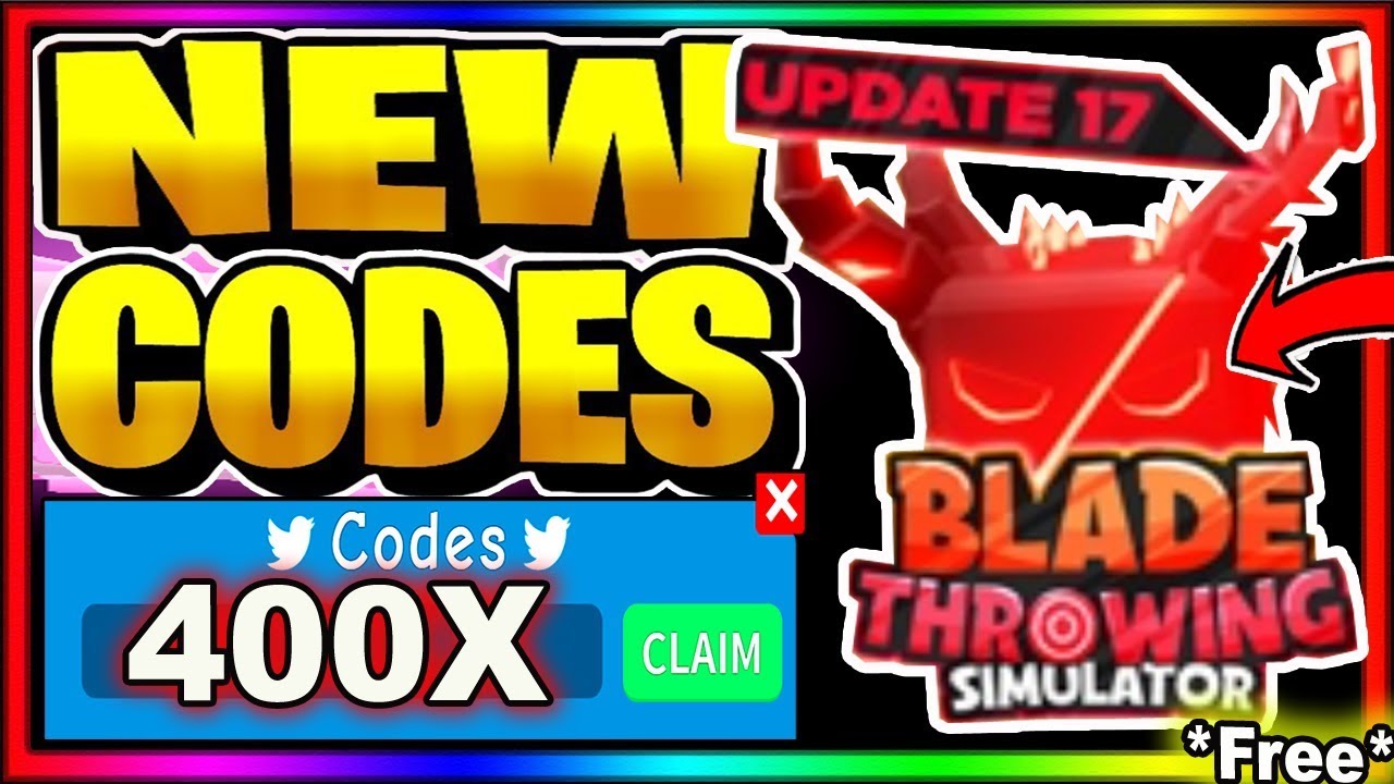 all-new-codes-roblox-blade-throwing-simulator-400x-update-youtube