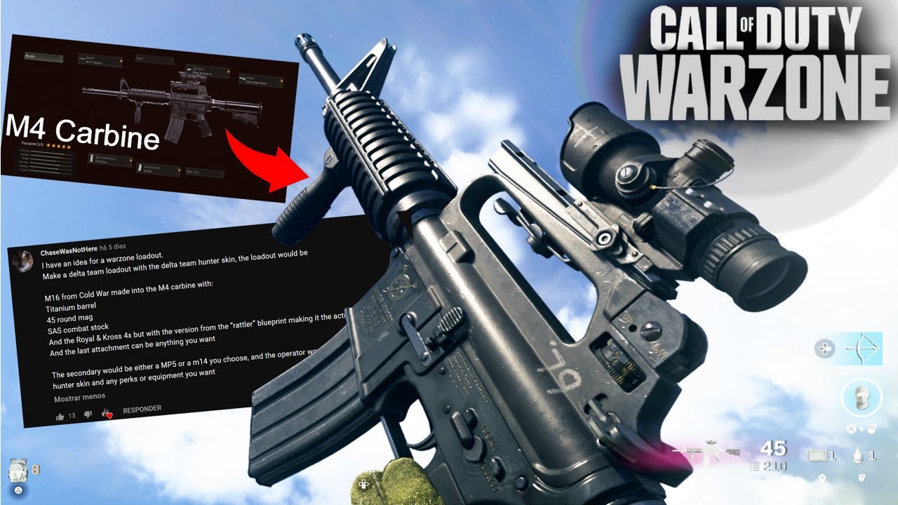 M4 Carbine (M16) MP5A3 (MP5) Gameplay | Call of Duty Modern 