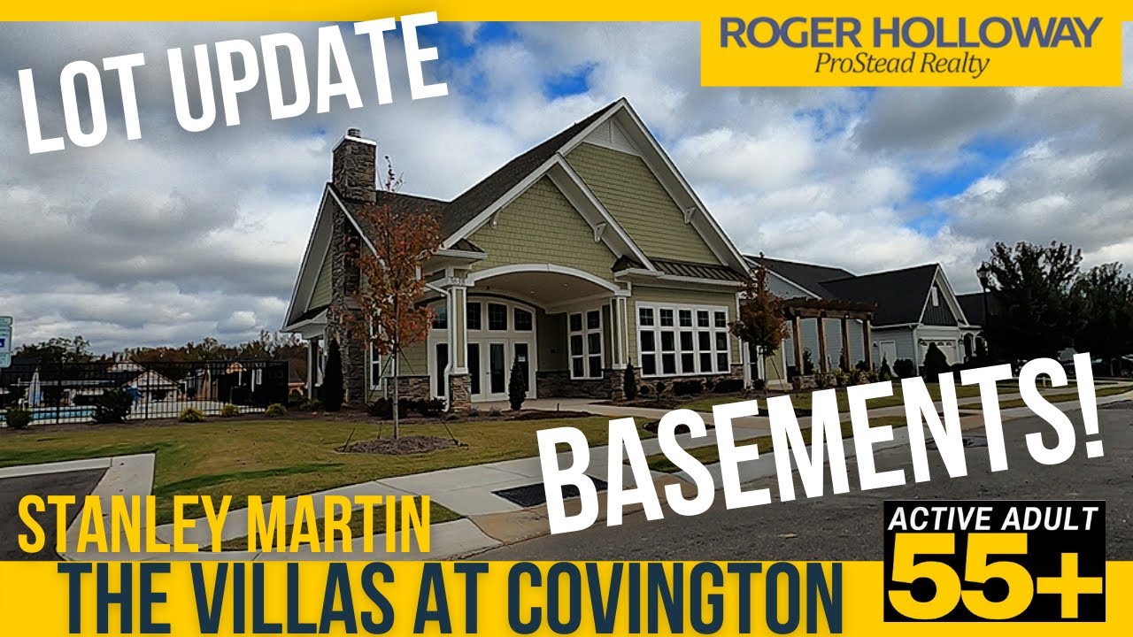 Driving Tour of The Villas at Covington 55+ [Indian Land SC] YouTube