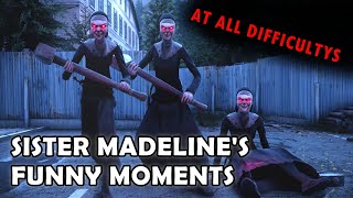Evil Nun: The Broken Mask Funny Moments Part 3 Sister Madeline In All Levels Of Difficulty