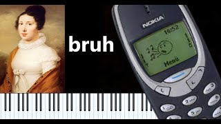 Fur Elise but her Nokia wasn't on silent mode Resimi