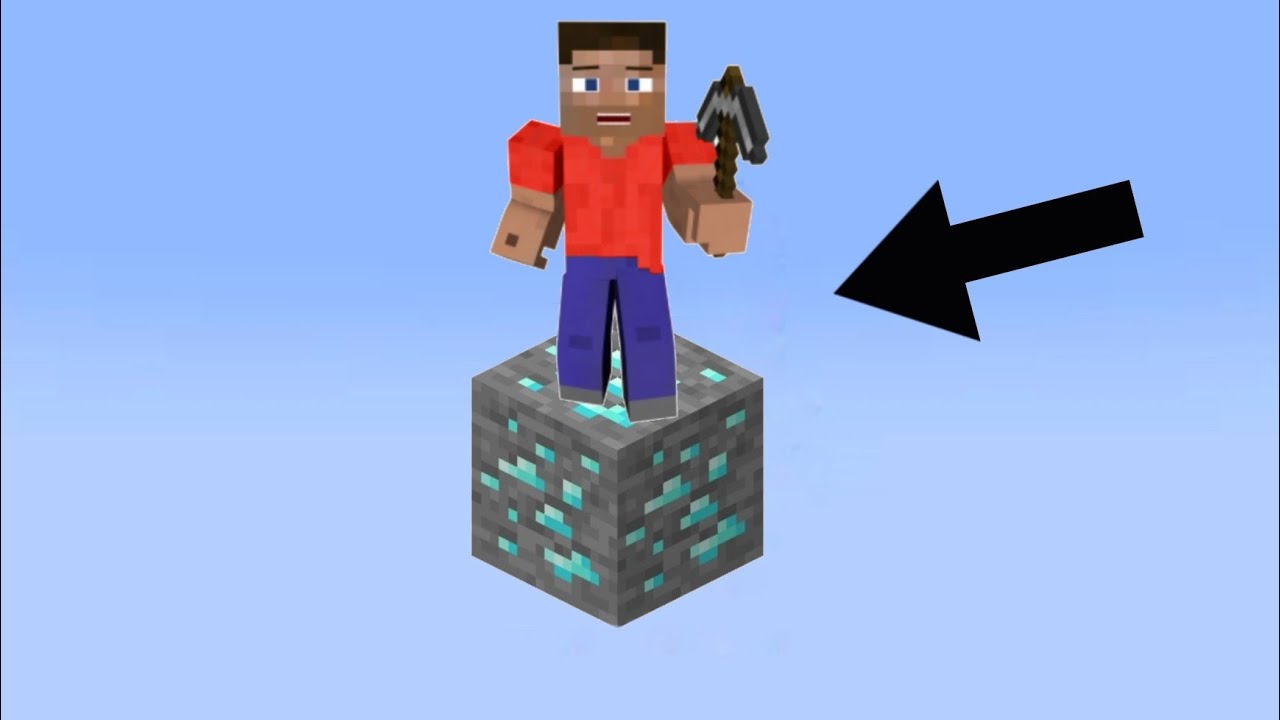 I Got Diamonds In Minecraft One Block (Ep:2) - YouTube