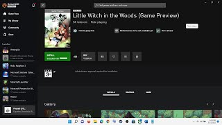 Fix Little Witch in the Woods Not Installing On Xbox App/Microsoft Store On Windows 10/11 screenshot 2