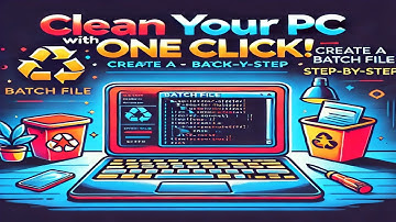 How to Create a Batch File to Clean Your Computer with One Click | Step-by-Step Guide