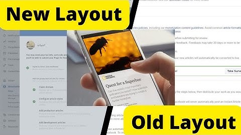 Facebook Instant Articles Old Layout vs New Layout | IA with NPI Course