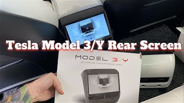 NEW Tesla Model 3/Y Rear Display install and review!!
