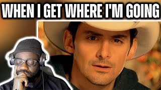 Emotional* Brad Paisley - When I Get Where I'm Going ft. Dolly Parton (Reaction)