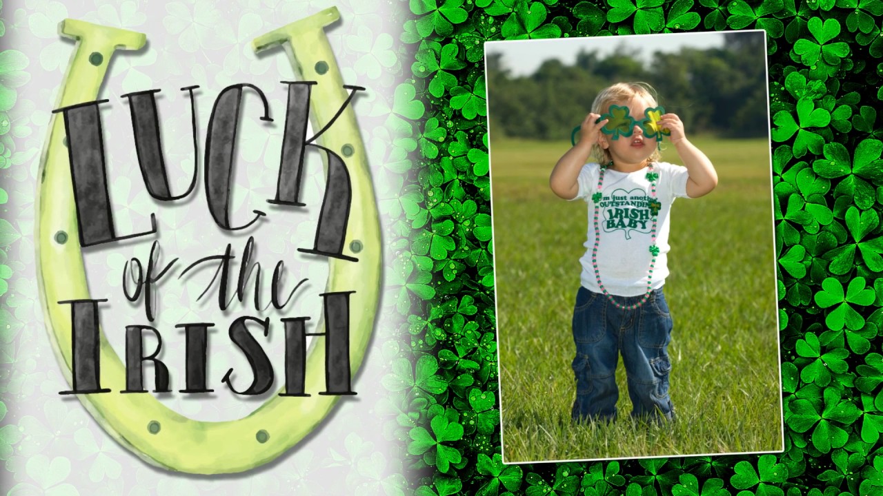 photodex software Luck Of The Irish Slide Style