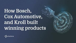 How Bosch, Cox Automotive, and Kroll leverage Outcome-Driven Innovation to build winning products
