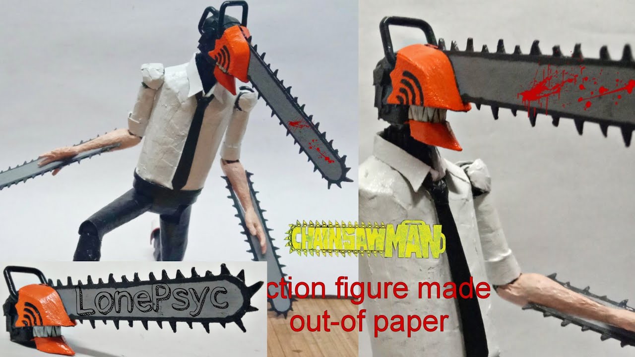 Anime - Chibi - Paper Toys Chainsaw Man