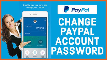How to Change PayPal Account Password  2022?