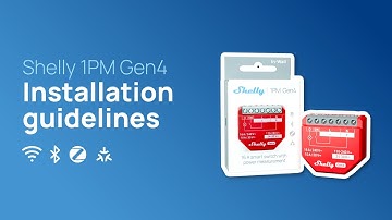 Shelly 1PM GEN4 - Installation video