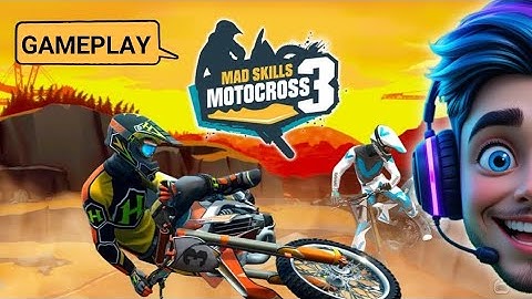 Mad Skills Motocross 3 mobile game 🤩🔥 Gameplay and introduction