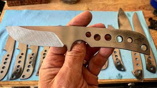 Free hand knife grinding tips, tricks and techniques