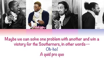 Thumbnail of 2-5. The Room Where It Happens (Hamilton) - Color Coded Lyrics