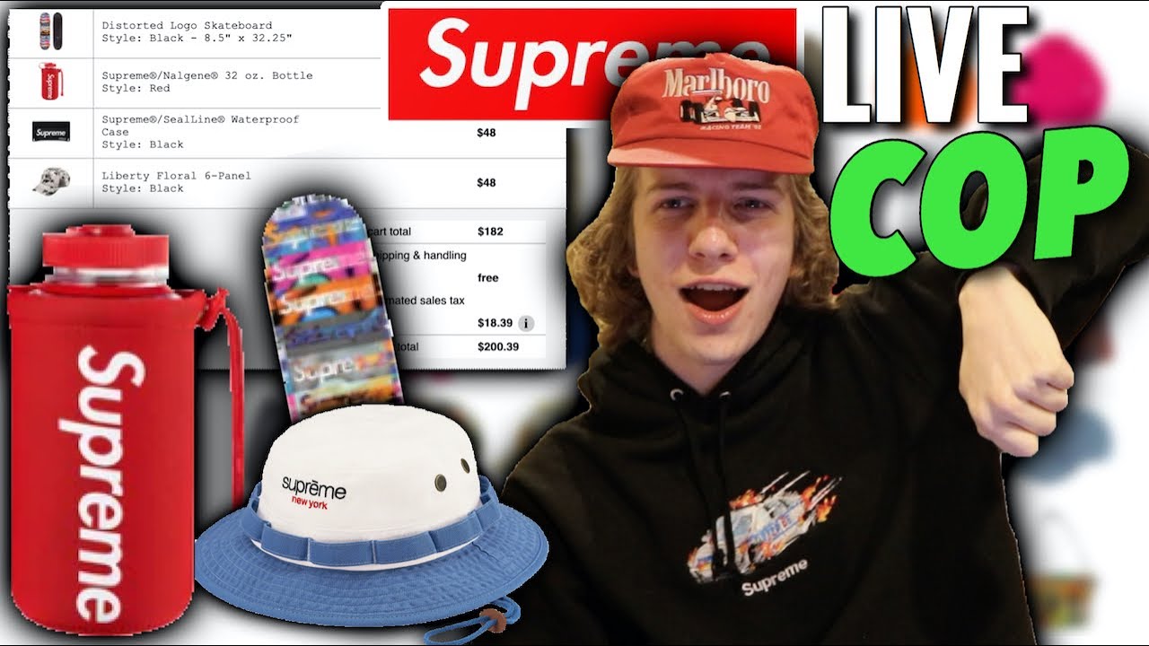 WE HAD A COOKOUT! Supreme Live Cop (Week 15 S/S '20)