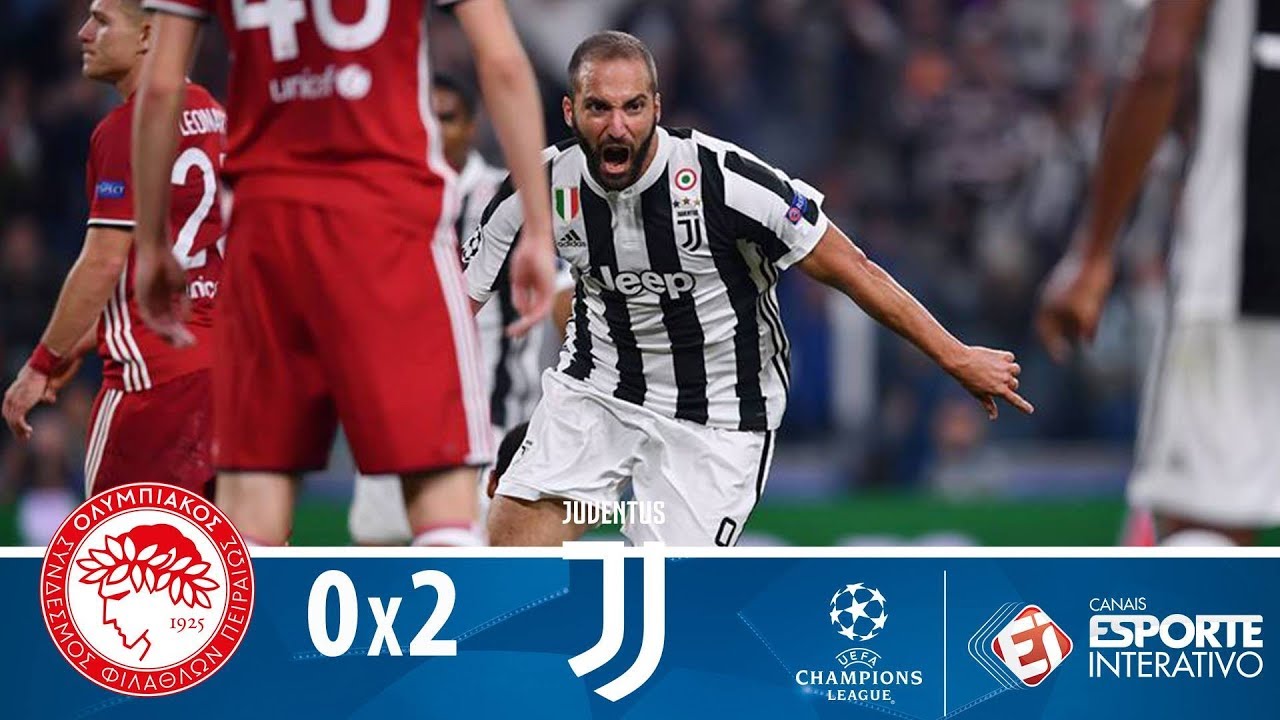 Melhores Momentos – Juventus 2 x 0 Olympiacos – Champions League (27/09/17)