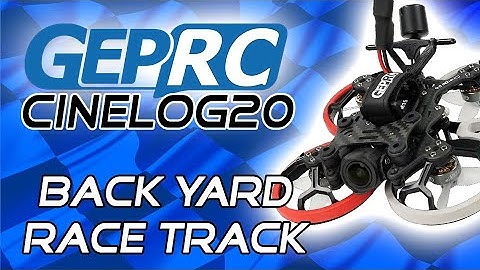 GepRC Cinelog20 Rack Track (sort of)