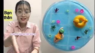 chơi slime thư giãn và kể chuyện|slime và chuyện hài p21